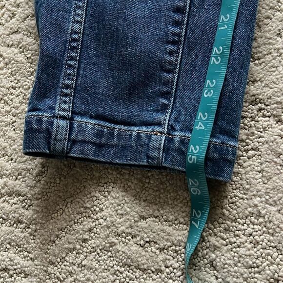 Madewell Tapered Jeans in Fernhill Wash: Seamed Edition No Pockets Size 32 - Picture 15 of 16